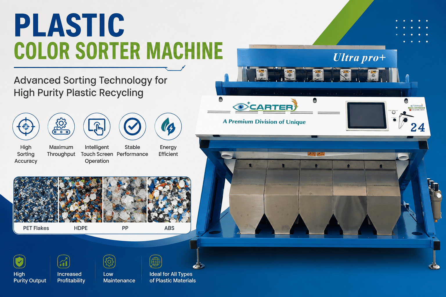 General-Purpose Polystyrene (GPPS) Granules | Color Sorter